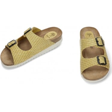 Sandalias  Interbios Textur 7206-G MOSTAZA