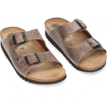 SANDALIA INTERBIOS CÓMODA 7206-MM PARDO