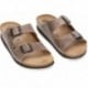 SANDALIA INTERBIOS CÓMODA 7206-MM PARDO