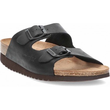 SANDALIA INTERBIOS CÓMODA 7206-MM NEGRO