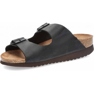 SANDALIA INTERBIOS CÓMODA 7206-MM NEGRO