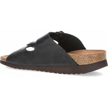 SANDALIA INTERBIOS CÓMODA 7206-MM NEGRO