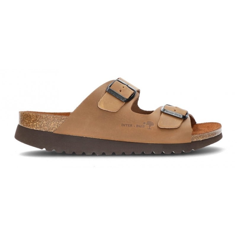 SANDALIA INTERBIOS CÓMODA 7206-MM BEIG