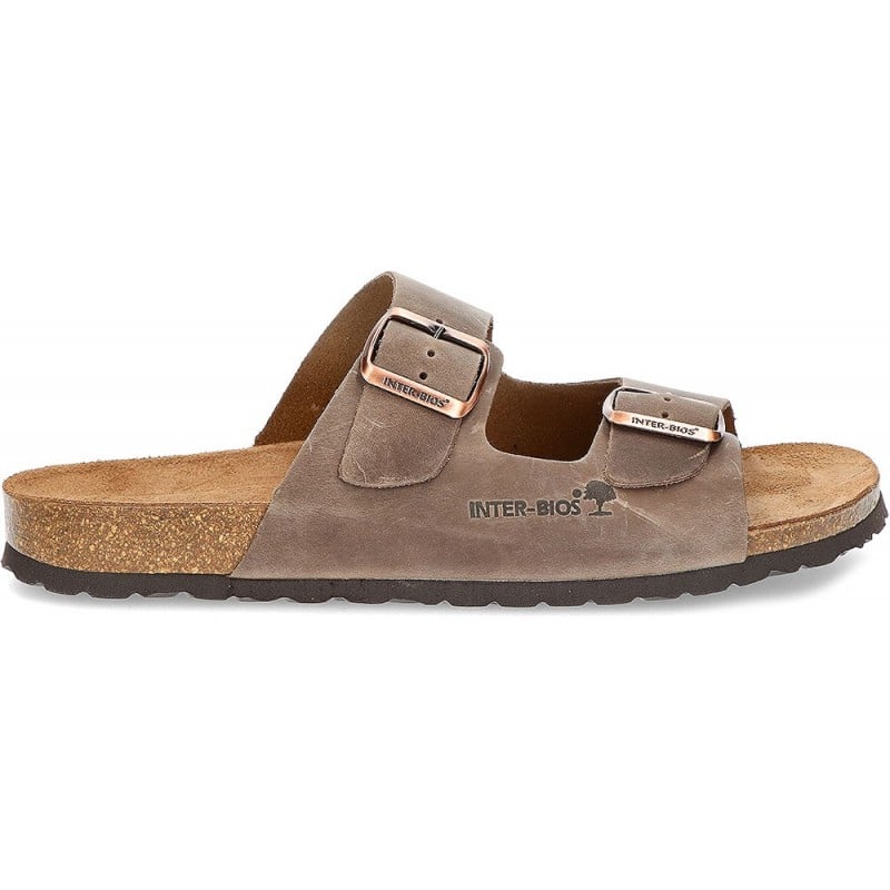 SANDALIA INTERBIOS CÓMODA 9560 PARDO