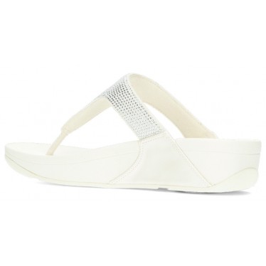 SANDALIAS FITFLOP LULU CRYSTAL EMBELLISHED CREAM