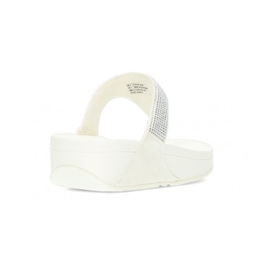 SANDALIAS FITFLOP LULU CRYSTAL EMBELLISHED CREAM