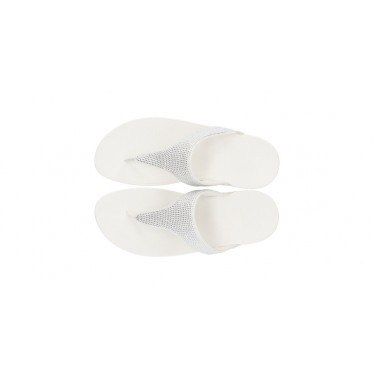 SANDALIAS FITFLOP LULU CRYSTAL EMBELLISHED CREAM