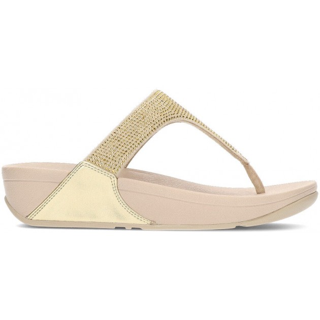 SANDALIAS FITFLOP LULU CRYSTAL EMBELLISHED PLATINO SANDALIAS FITFLOP LULU CRYSTAL EMBELLISHED PLATINO