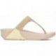 SANDALIAS FITFLOP LULU CRYSTAL EMBELLISHED PLATINO