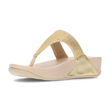 SANDALIAS FITFLOP LULU CRYSTAL EMBELLISHED PLATINO