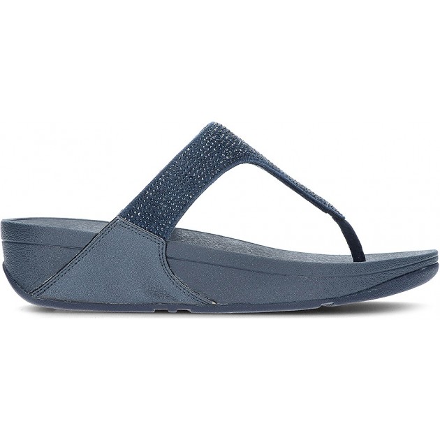 SANDALIAS FITFLOP LULU CRYSTAL EMBELLISHED NAVY SANDALIAS FITFLOP LULU CRYSTAL EMBELLISHED NAVY