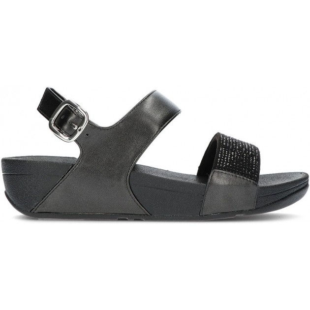SANDALIAS FITFLOP LULU CRYSTAL BACK-STRAP NEGRO SANDALIAS FITFLOP LULU CRYSTAL BACK-STRAP NEGRO