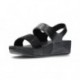 SANDALIAS FITFLOP LULU CRYSTAL BACK-STRAP NEGRO