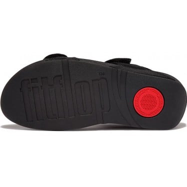 SANDALIAS FITFLOP LULU ADJ SHIMMERLUX GA2 ALL_BLACK