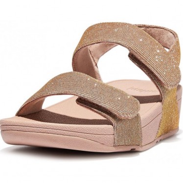 SANDALIAS FITFLOP LULU ADJ SHIMMERLUX GA2 ROSE_GOLD