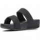Sandalias FitFlop FZ9 Lulu Adjustable Shimmerlux Slides BLACK
