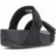 Sandalias FitFlop FZ9 Lulu Adjustable Shimmerlux Slides BLACK