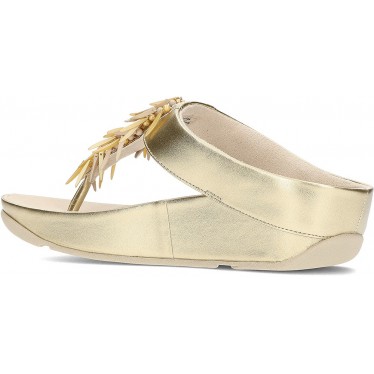 Sandalias FitFlop HI7 Rumba Beaded Metallic PLATINO