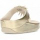 Sandalias FitFlop HI7 Rumba Beaded Metallic PLATINO