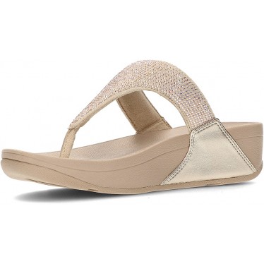 SANDALIAS FITFLOP LULU CRYSTAL EMBELLISHED BEIGE