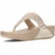 SANDALIAS FITFLOP LULU CRYSTAL EMBELLISHED BEIGE