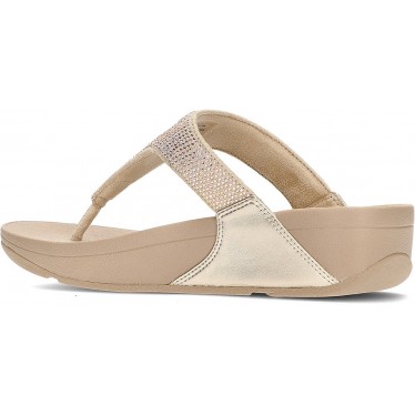 SANDALIAS FITFLOP LULU CRYSTAL EMBELLISHED BEIGE