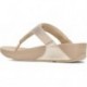 SANDALIAS FITFLOP LULU CRYSTAL EMBELLISHED BEIGE