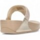 SANDALIAS FITFLOP LULU CRYSTAL EMBELLISHED BEIGE