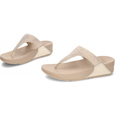 SANDALIAS FITFLOP LULU CRYSTAL EMBELLISHED BEIGE