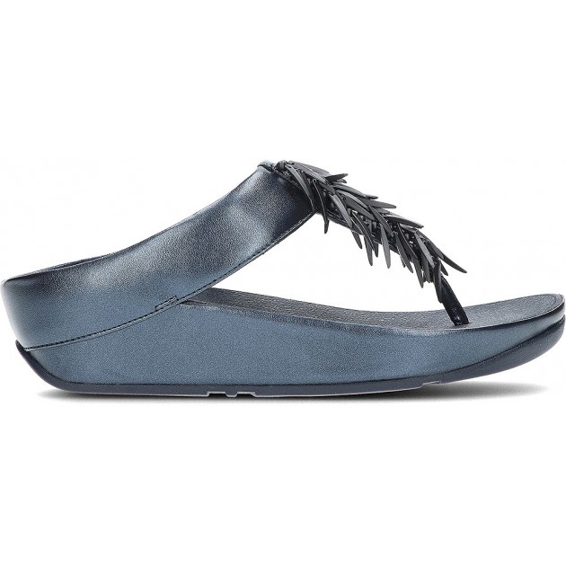 Sandalias FitFlop HI7 Rumba Beaded Metallic NAVY Sandalias FitFlop HI7 Rumba Beaded Metallic NAVY