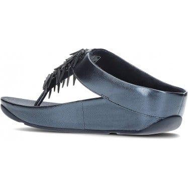 Sandalias FitFlop HI7 Rumba Beaded Metallic NAVY