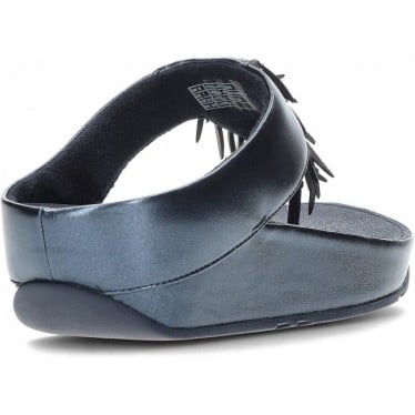 Sandalias FitFlop HI7 Rumba Beaded Metallic NAVY
