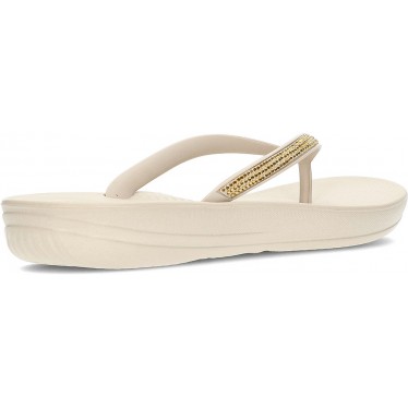 SANDALIAS FITFLOP IQUSHION SPARKLE R08 BEIGE