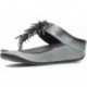 Sandalias FitFlop HI7 Rumba Beaded Metallic PEWTER_BLACK