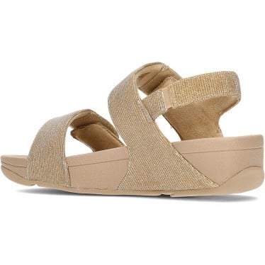 SANDALIAS FITFLOP LULU ADJ SHIMMERLUX GA2 LATTE_BEIGE