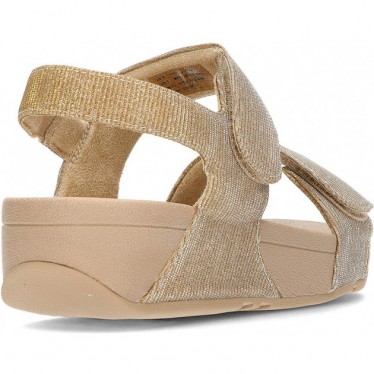 SANDALIAS FITFLOP LULU ADJ SHIMMERLUX GA2 LATTE_BEIGE