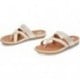 Sandalias FitFlop HO5 Gracie Crystal Leather BEIGE