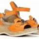 SANDALIAS FLUCHOS D9034 NARANJA