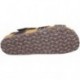 SANDALIAS INTERBIOS CERRADA MARRON