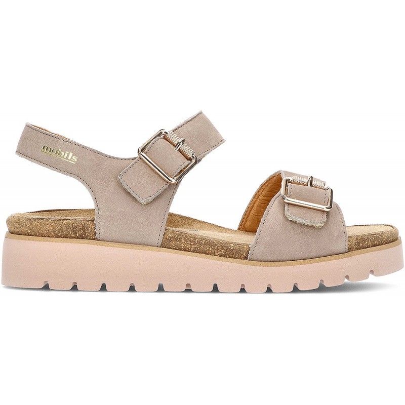 SANDALIAS MEPHISTO TARINA PLANTILLA EXTRAIBLE LIGHT_TAUPE