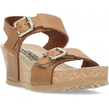 SANDALIAS MEPHISTO LISSANDRA CIERRE AUTOADHERENTE MARRON_CAMEL