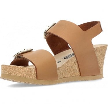 SANDALIAS MEPHISTO LISSANDRA CIERRE AUTOADHERENTE MARRON_CAMEL