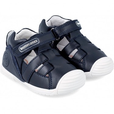SANDALIAS BIOMECANICS PRIMEROS PASOS PIEL 222140 AZUL_MARINO