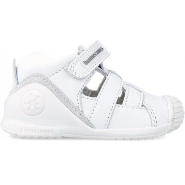 SANDALIAS BIOMECANICS PRIMEROS PASOS PIEL 222140 BLANCO