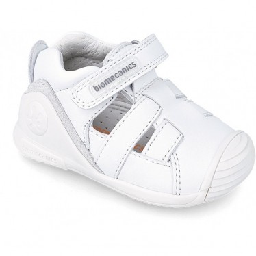 SANDALIAS BIOMECANICS PRIMEROS PASOS PIEL 222140 BLANCO