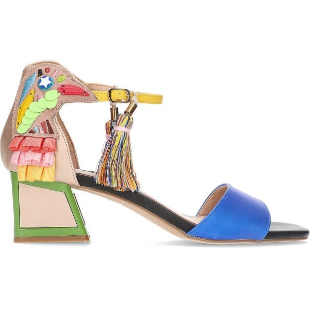 ZAPATOS CON TACON EXE LUISA310 MULTICOLOR_BLUE ZAPATOS CON TACON EXE LUISA310 MULTICOLOR_BLUE
