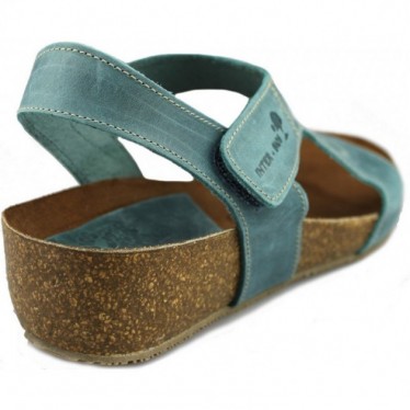 INTERBIOS SANDALIAS COMODAS MEDIA CUÑA JEANS