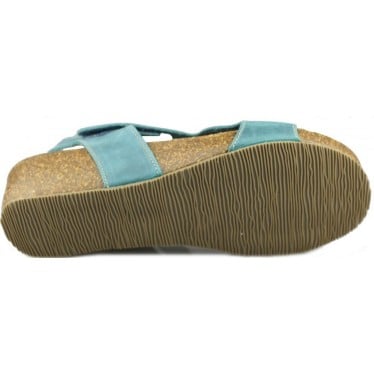 INTERBIOS SANDALIAS COMODAS MEDIA CUÑA JEANS