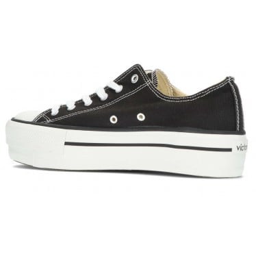 DEPORTIVAS VICTORIA LONA 1061100 NEGRO