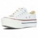 DEPORTIVAS VICTORIA LONA 1061100 BLANCO